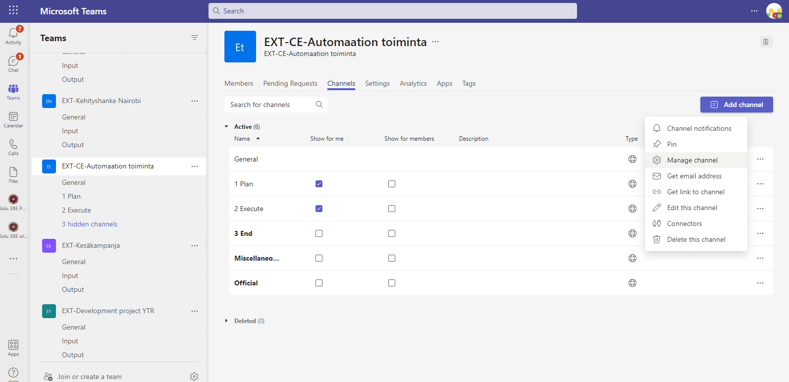 Using Microsoft Teams effectively: 5 Tips on Teams channels - Solu Digital