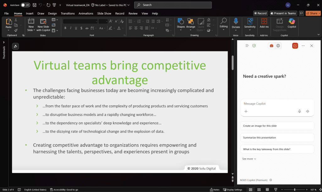 Copilot in PowerPoint – 5 tips for more effective AI-powered presentations